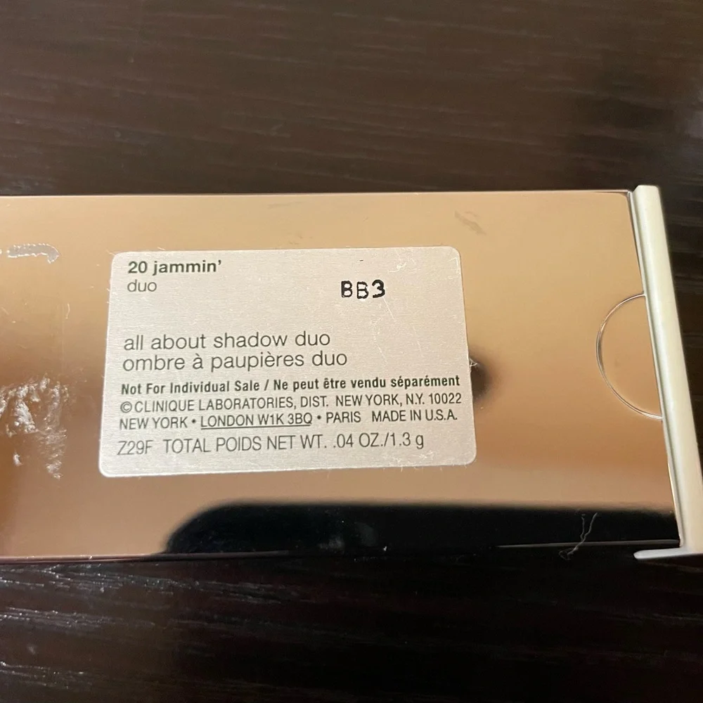New Clinique Eyeshadow Duo